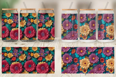 Glass Can Wrap Sublimation artnoy 