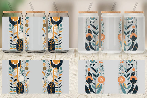 Glass Can Wraps Sublimation artnoy 