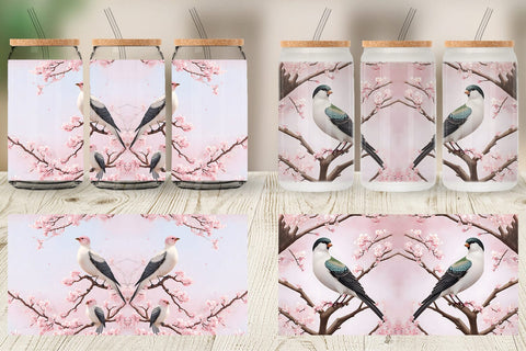 Glass Can Wraps Sublimation artnoy 