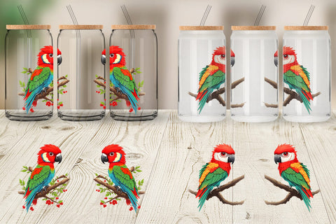 Glass Can Wraps Sublimation artnoy 