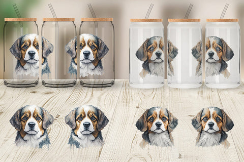 Glass Can Wraps Sublimation artnoy 