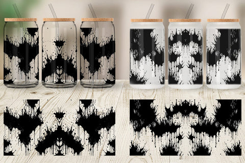 Glass Can Wraps Sublimation artnoy 