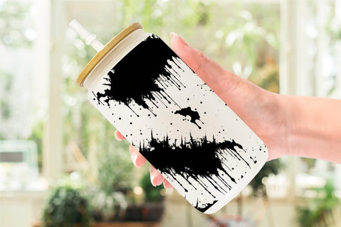 Glass Can Wraps Sublimation artnoy 