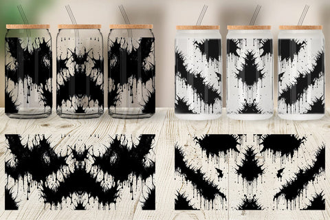 Glass Can Wraps Sublimation artnoy 