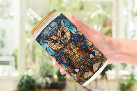 Glass Can Wraps Sublimation artnoy 