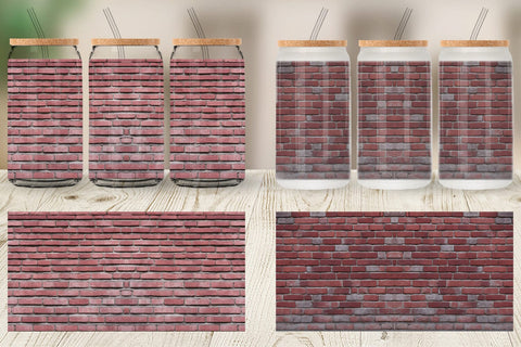 Glass Can Wraps Sublimation artnoy 