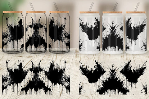 Glass Can Wraps Sublimation artnoy 