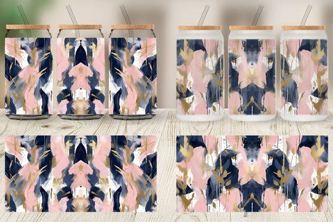 Glass Can Wraps Sublimation artnoy 