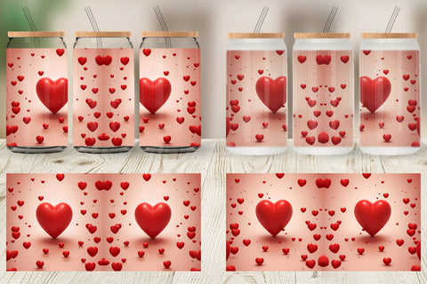 Glass Can Wraps Sublimation artnoy 