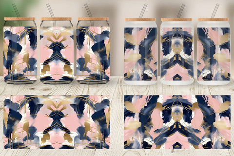 Glass Can Wraps Sublimation artnoy 