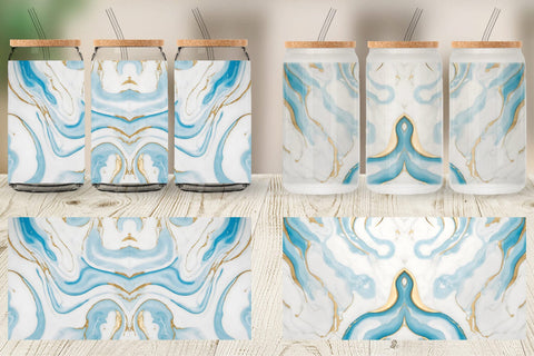 Glass Can Wraps Sublimation artnoy 