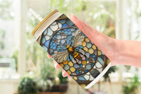 Glass Can Wraps Sublimation artnoy 