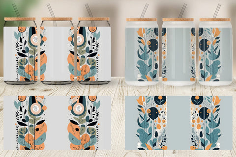 Glass Can Wraps Sublimation artnoy 