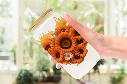 Glass Can Wraps Sublimation artnoy 