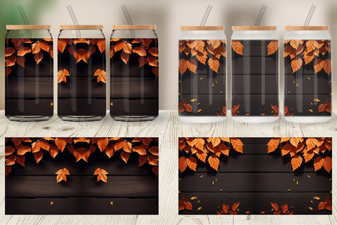 Glass Can Wraps Sublimation artnoy 