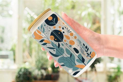 Glass Can Wraps Sublimation artnoy 