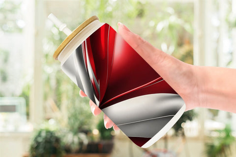 Glass Can Wraps Sublimation artnoy 