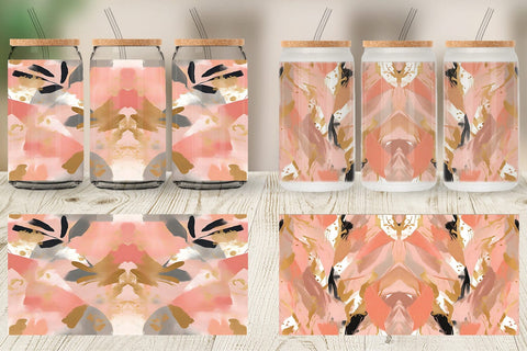 Glass Can Wraps Sublimation artnoy 