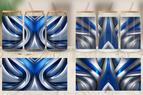 Glass Can Wraps Sublimation artnoy 