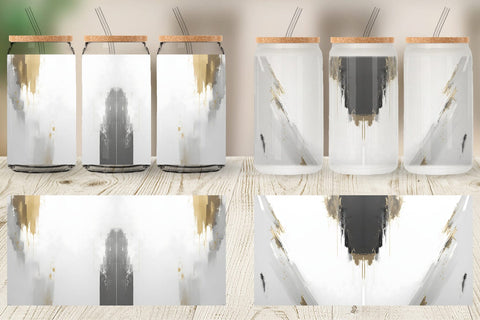 Glass Can Wraps Sublimation artnoy 