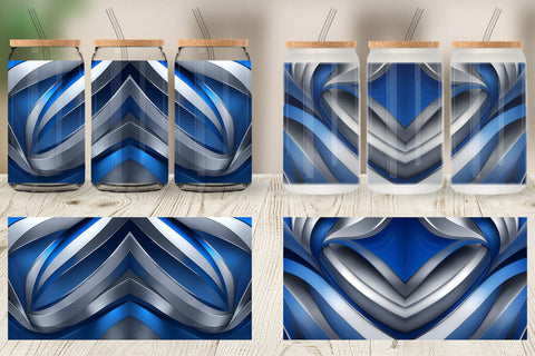 Glass Can Wraps Sublimation artnoy 