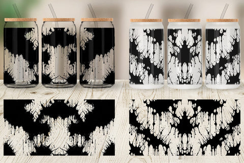 Glass Can Wraps Sublimation artnoy 