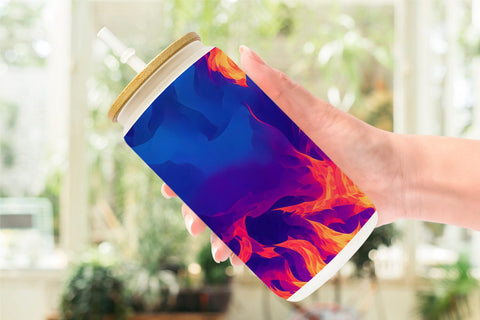 Glass Can Wraps Sublimation artnoy 