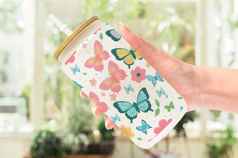 Glass Can Wraps Sublimation artnoy 