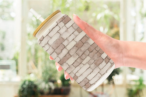 Glass Can Wraps Sublimation artnoy 