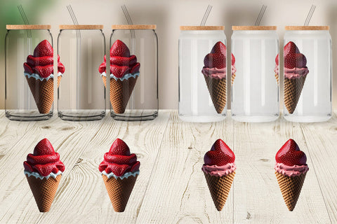 Glass Can Wraps Sublimation artnoy 