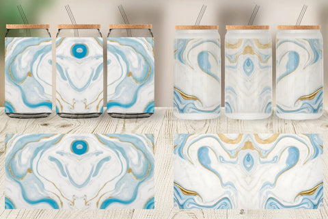 Glass Can Wraps Sublimation artnoy 