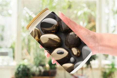 Glass Can Wraps Sublimation artnoy 