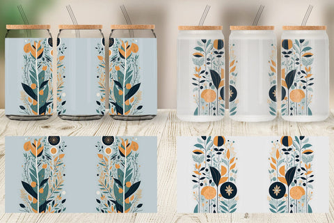 Glass Can Wraps Sublimation artnoy 