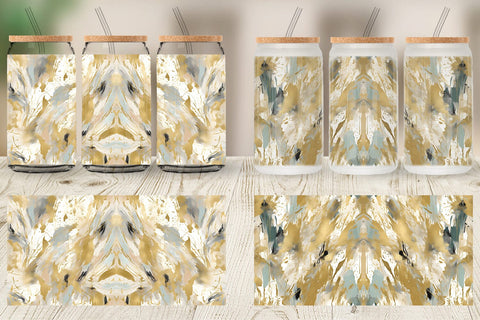 Glass Can Wraps Sublimation artnoy 