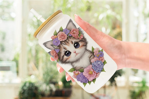 Glass Can Wraps Sublimation artnoy 