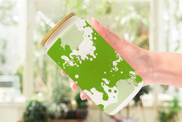 Glass Can Wraps Sublimation artnoy 