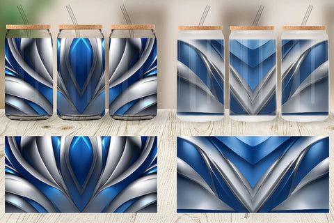 Glass Can Wraps Sublimation artnoy 