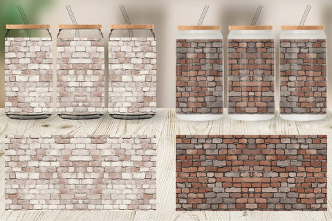 Glass Can Wraps Sublimation artnoy 