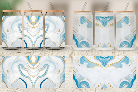 Glass Can Wraps Sublimation artnoy 