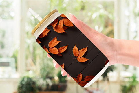 Glass Can Wraps Sublimation artnoy 