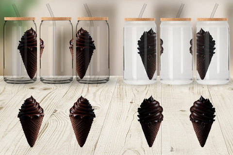 Glass Can Wraps Sublimation artnoy 