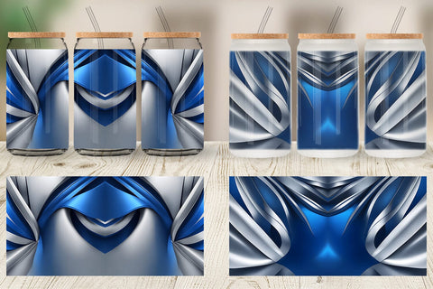 Glass Can Wraps Sublimation artnoy 