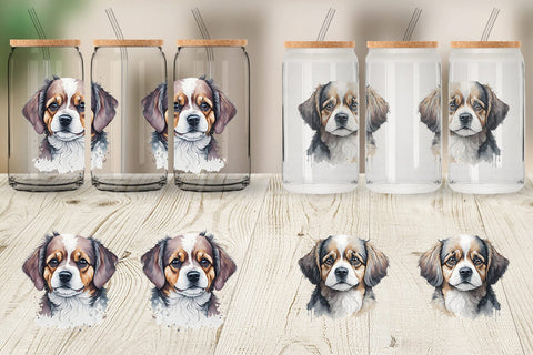 Glass Can Wraps Sublimation artnoy 