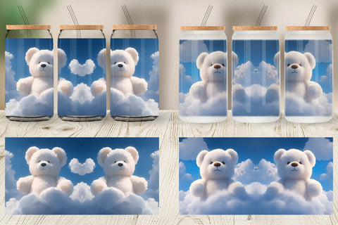 Glass Can Wraps Sublimation artnoy 