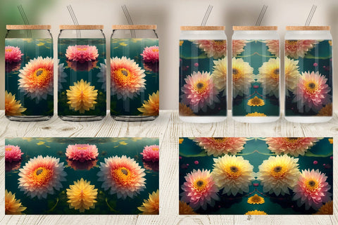 Glass Can Wraps Sublimation artnoy 