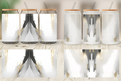 Glass Can Wraps Sublimation artnoy 