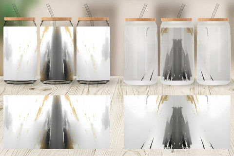 Glass Can Wraps Sublimation artnoy 