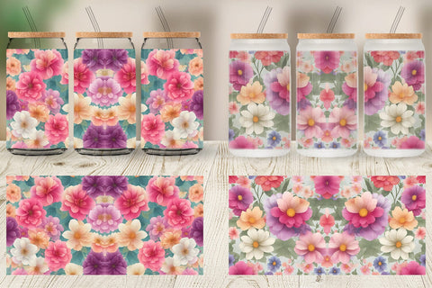 Glass Can Wraps Sublimation artnoy 