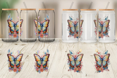 Glass Can Wraps Sublimation artnoy 