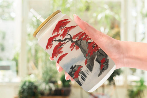 Glass Can Wraps Sublimation artnoy 